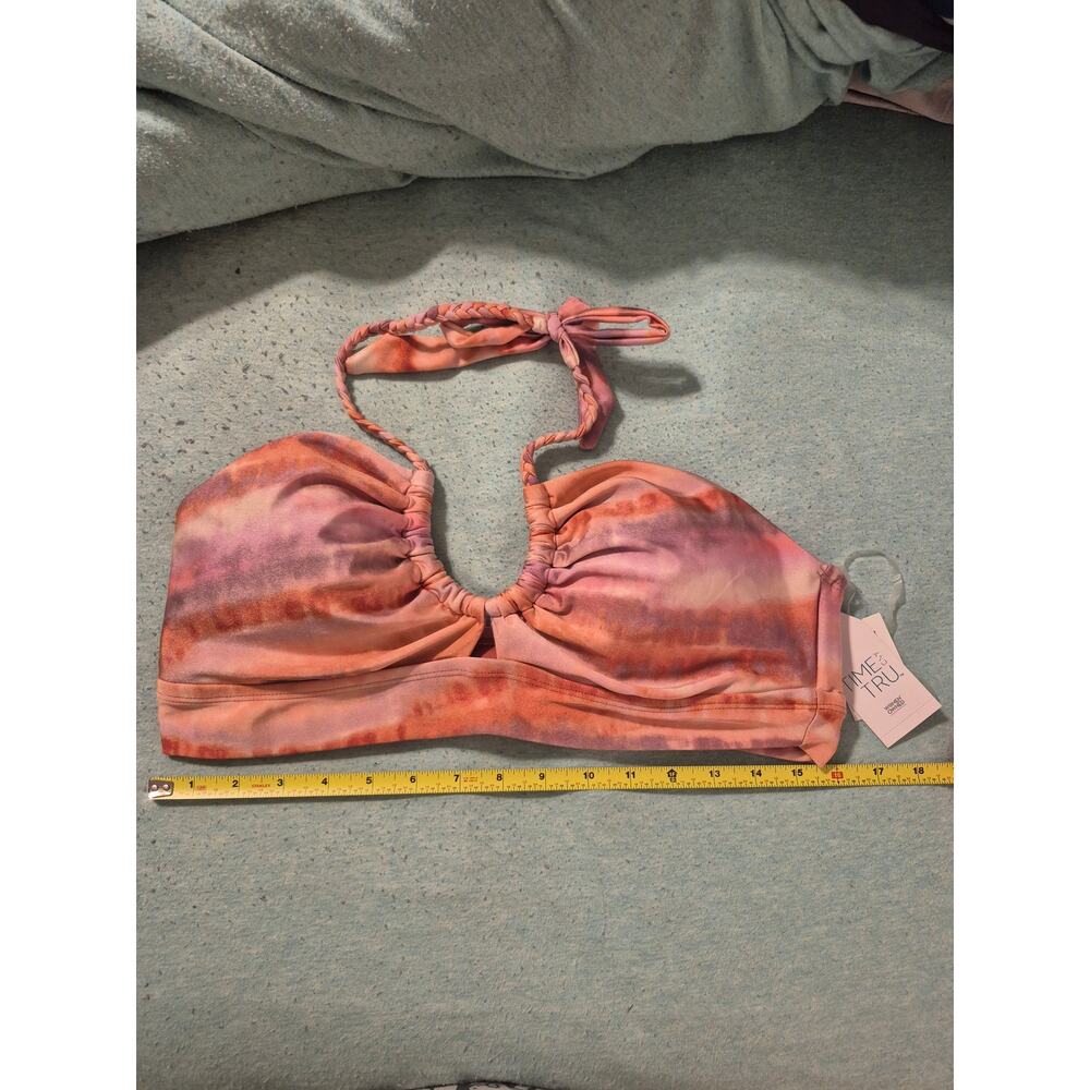 Time and Tru Bikini Top-Size XL